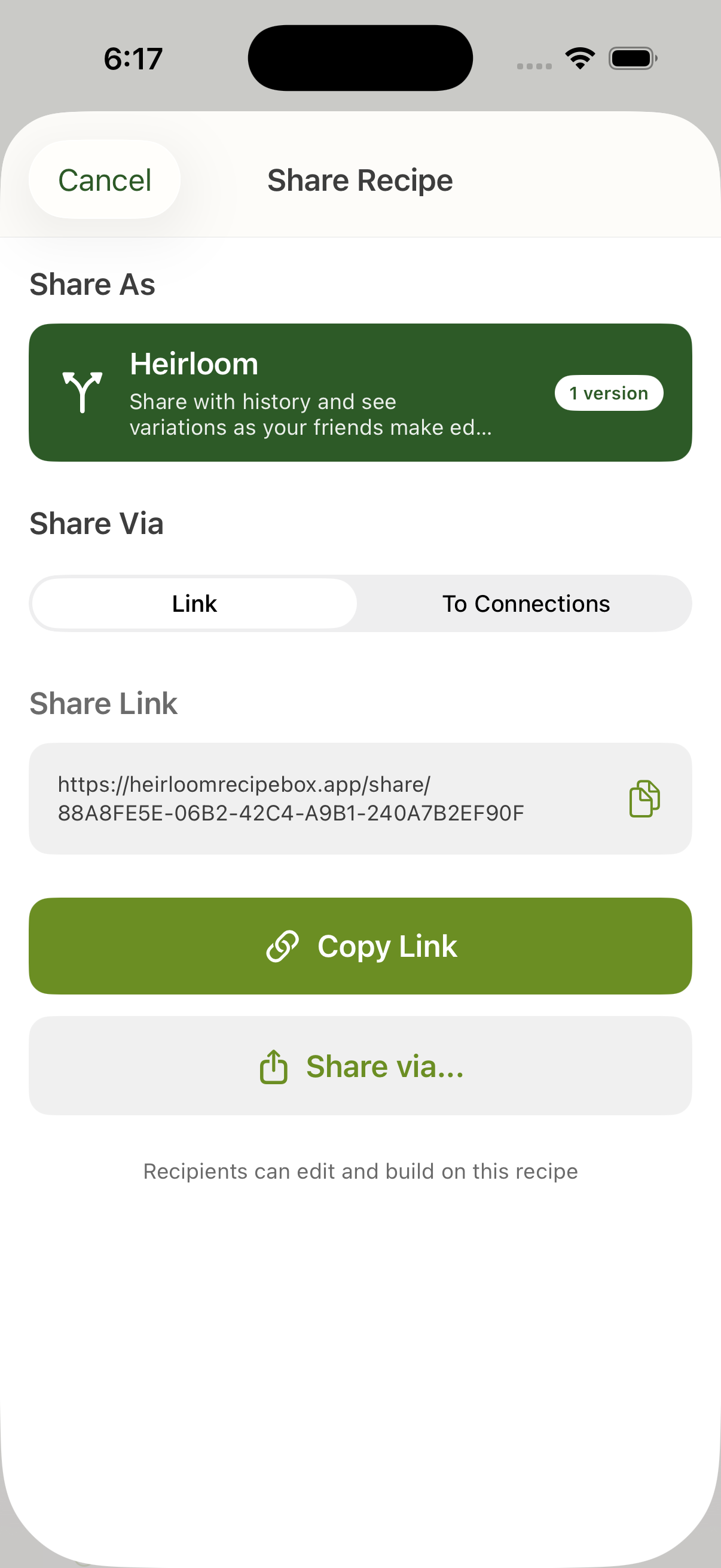 Share with intention, not broadcast.